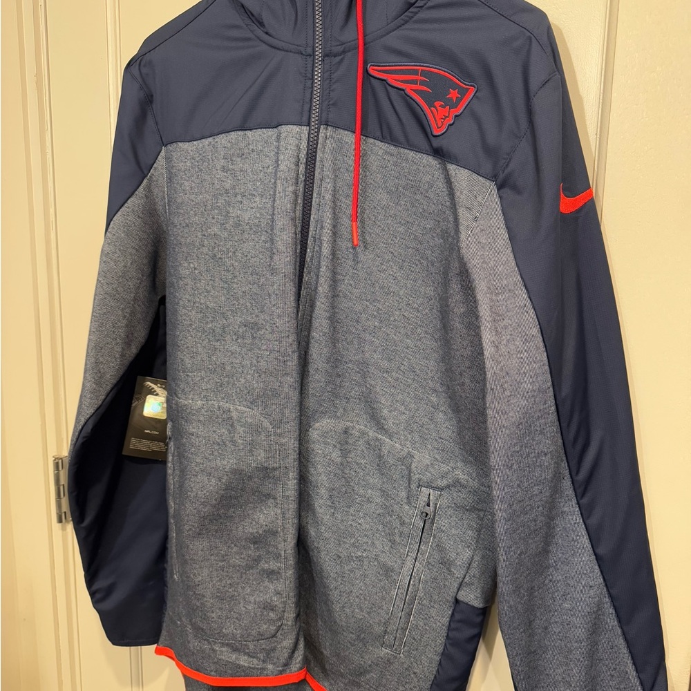 Nike Men's Navy and Gray Jacket